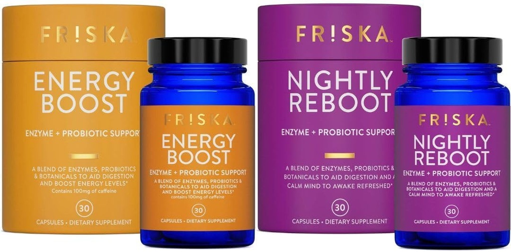 FRISKA Energy Boost a nočná reštart Bundle