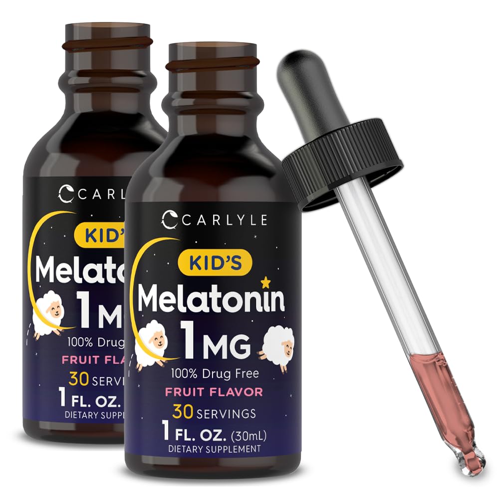 Carlyle Kids Melatonin Liquid 1 fl oz 