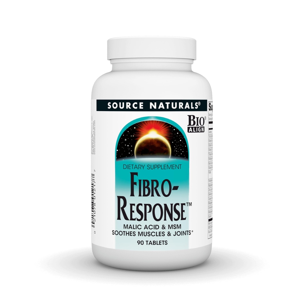 Zdroj Naturals Fibro-Response Bio-Aligned Malic Acid & MSM, 90 tabliet