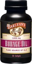 Barlean N's Borage Oil Supplements, Cold Pressed Pure Borage Seed Oil Supplement Softgels for Men and Women, 1000 mg GLA Mastné kyseliny, 60 Počet