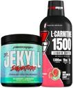 PROSUPPS Dr. Jekyll Signature Blueberry Lemonade a L-karnitín 1500 Kyslé vodové melóny Candy Bundle
