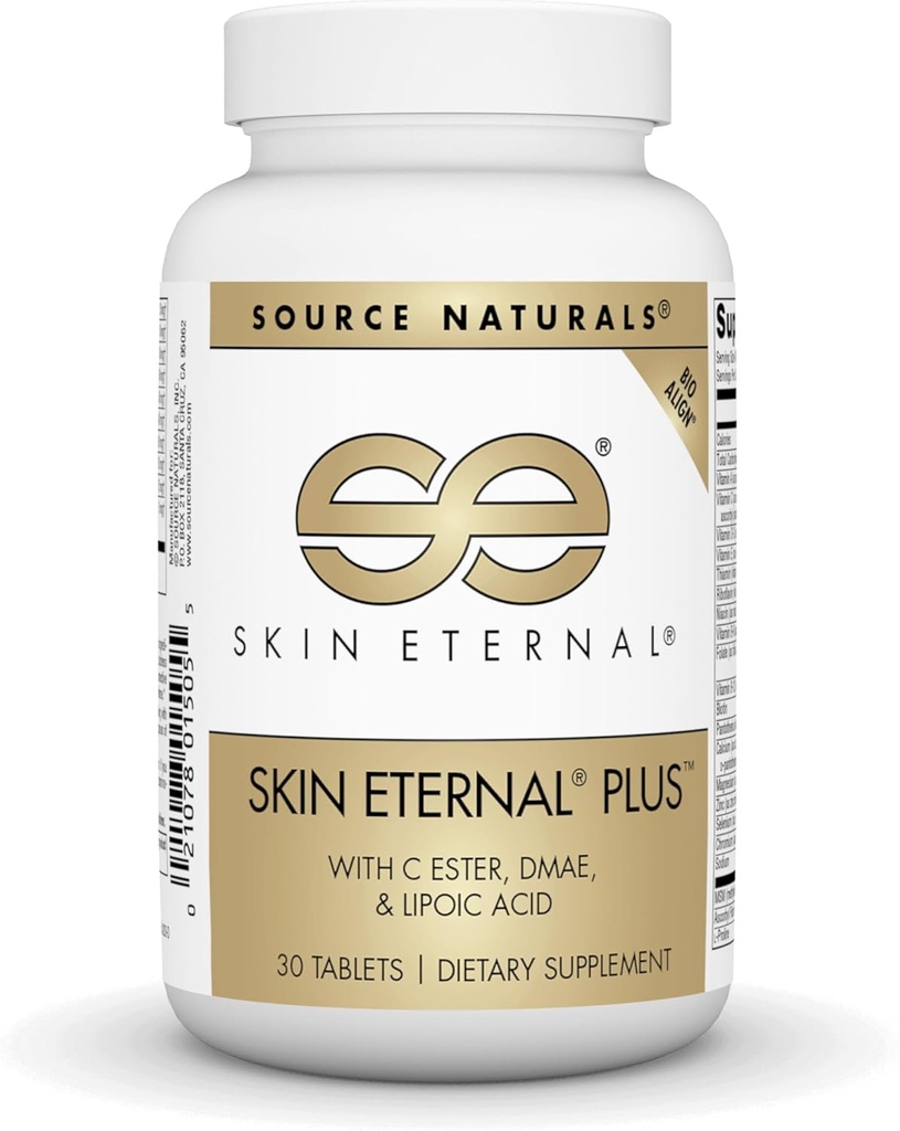 Zdroj Naturals Skin Eternal Plus, s C Ester, DMAE, & Lipoic Acid - 30 tabliet