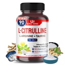 L-Citrulín Supplement Kapsule obohatené L-Arginín, Taurín, Kreatín, Tongkat Ali, Fadogia Agrestis 