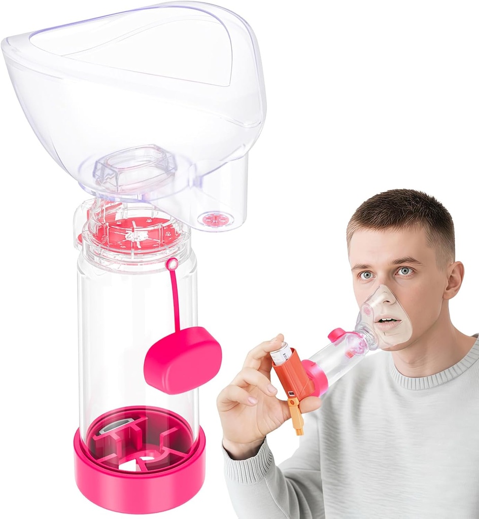NESSI OTC Spacer dospelý s masky Spacer a ústie Spacer (Pink)