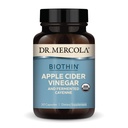 Dr. Mercola Biothin Organic Apple Cider Ocogar and Fermented Cayenne, 30 Servings (30 Kapsule), Dietary Supplement, Digestive Support, non-GMO, USDA Organic