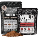 Cocotropic Organic Mushrom Cacao Mix (16oz) & Master Mushrom Blend (4oz) Bundle for Energy and Mental Clarity