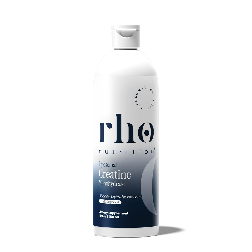 Rho Nutrition Lipozomálne Kreatin monohydrát - Ultra vysoká absorpcia Liquid Creatin Doplnok 