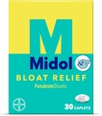 Midol Bloat Relief, Caplets with Pamabrom, 30 Gróf