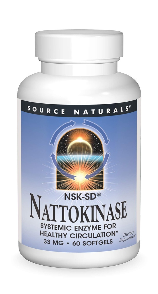 Zdroj Naturals Nattokináza Systemic Enzyme for Healthy Circulation* 33mg - 60 Softgels