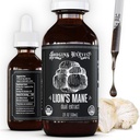 Hodgins Harvest Organic Lion's Mane Fruiting Body Extract Tinture - Huba Supplement for Brain Health and Mental Focus - Dual Extract Formula - Extra Concentrated - 2 fl oz fľaša