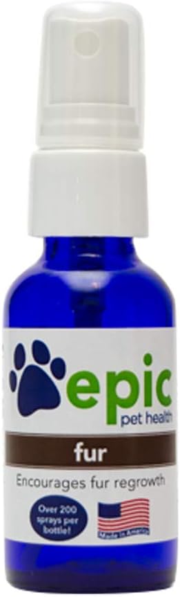 Kožušina - All Natural Liquid Supplement for Faster Hair Rerast Vzhľadom k operácii alebo ochorenia - Aplikujte priamo na telo a dať do potravín a vody pre najrýchlejších výsledkov - Multivitamín (Spray, 1 Ounce)