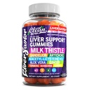 Čistá Nutra Pečeň čistí Detox a opravy Gumies 