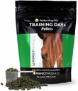 Perfektná príprava EQ Tréningový deň+ Pellety Zobraziť bezpečné kone Ukľudňujúce doplnok (3 lb)