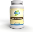 Priorita One Vitamíny Super Bio Vegetarián 180 Tablety - Imunitný systém Podpora*- Klinická sila - Výhody šitake & Maitake Huby.