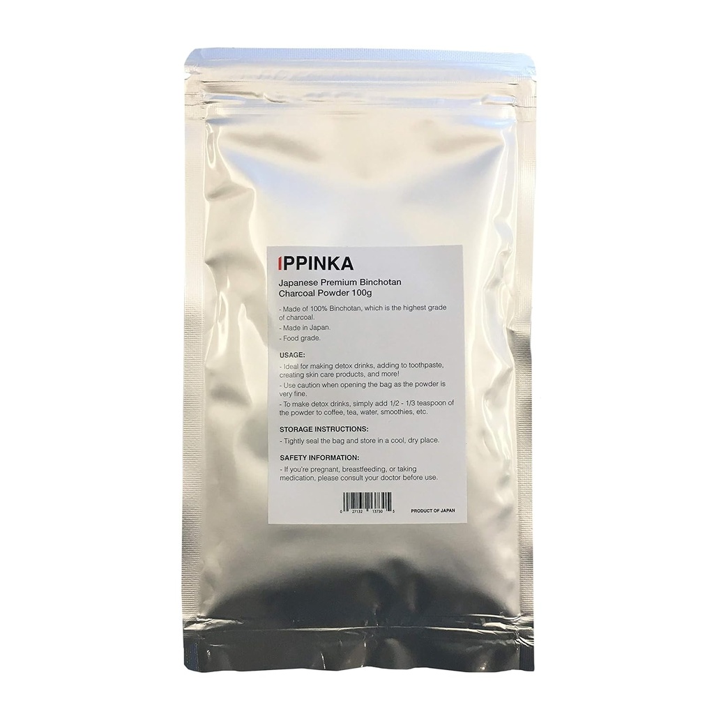 Japanese Premium Binchotan Prachové uhlie 100g