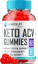 Slimsculpt Keto ACV Gummies - Advanced Formula Slim Sculpt Keto Plus ACV Gummies Apple Cider Ocogar Keto Slimsculpt ACV Gummies Dietary Supplement Reviews Muži Ženy (60 Gummies)