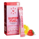 EBOOST Energy Drink Powder, Super Fuel - Strawberry Lemonade, 7 Packets - Pre-Workout Powder Energy Drink Mix - Prírodná energia, L-Tyrosine, L-Theanine & Vitamíny - Preworkout pre ženy a mužov ísť