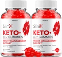 (2 balenie) SlimX Keto ACV Gummies - Advanced Formula Slim X Keto Plus ACV Gummies Apple Cider Ocot SlimX ACV Gummies Diétary Supplement Recenzia Muži Ženy (120 Gummies)