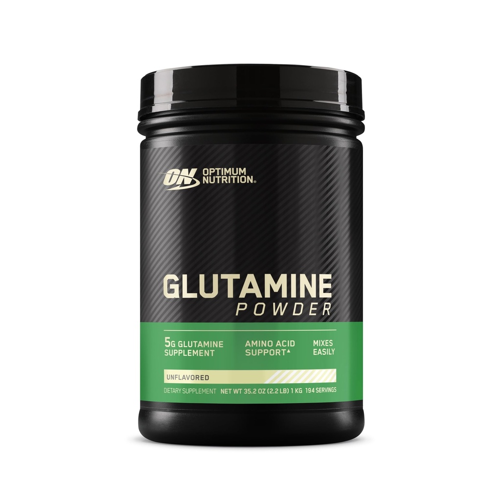Optimálna výživa L-Glutamine Powder Muscle Recovery, 1000 Gram, 194 Servings (Pack of 1)