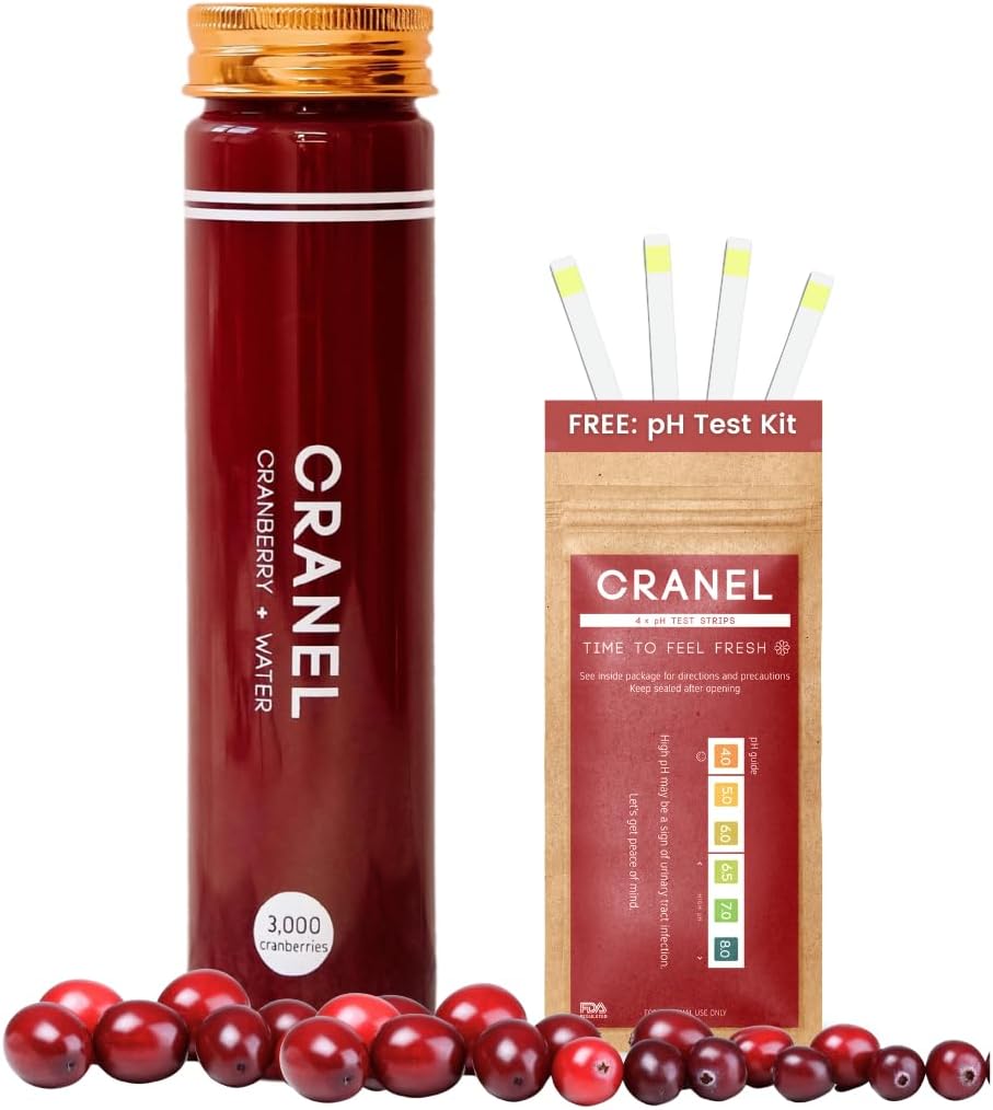 CRANEL Fast-Acting Cranberry Formula - Urinary Tract & Gut Support 