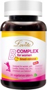 Lovita B Complex doplnok pre ženy - vysoká potencie načasované uvoľnenie so železom, vitamín C, brusnice, píniová kôra, zelený čaj, 30 Vegetariánske tablety