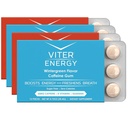 Viter Energy Kofeínová Gum 60mg kofeín, B Vitamíny, Guarana, bez cukru. (Variety, 12ks, 4 balenia)