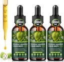 (3 balenia) Soursop Graviola Liquid Drops 2000mg, 98% Absorpcia pre podporu buniek a regeneráciu, Immune Boost, Pečeň, Bylinné dobroty, Soursop Bitters Liquid-Sugar/Gluten Free, Natural Flavor, 6 Fl Oz