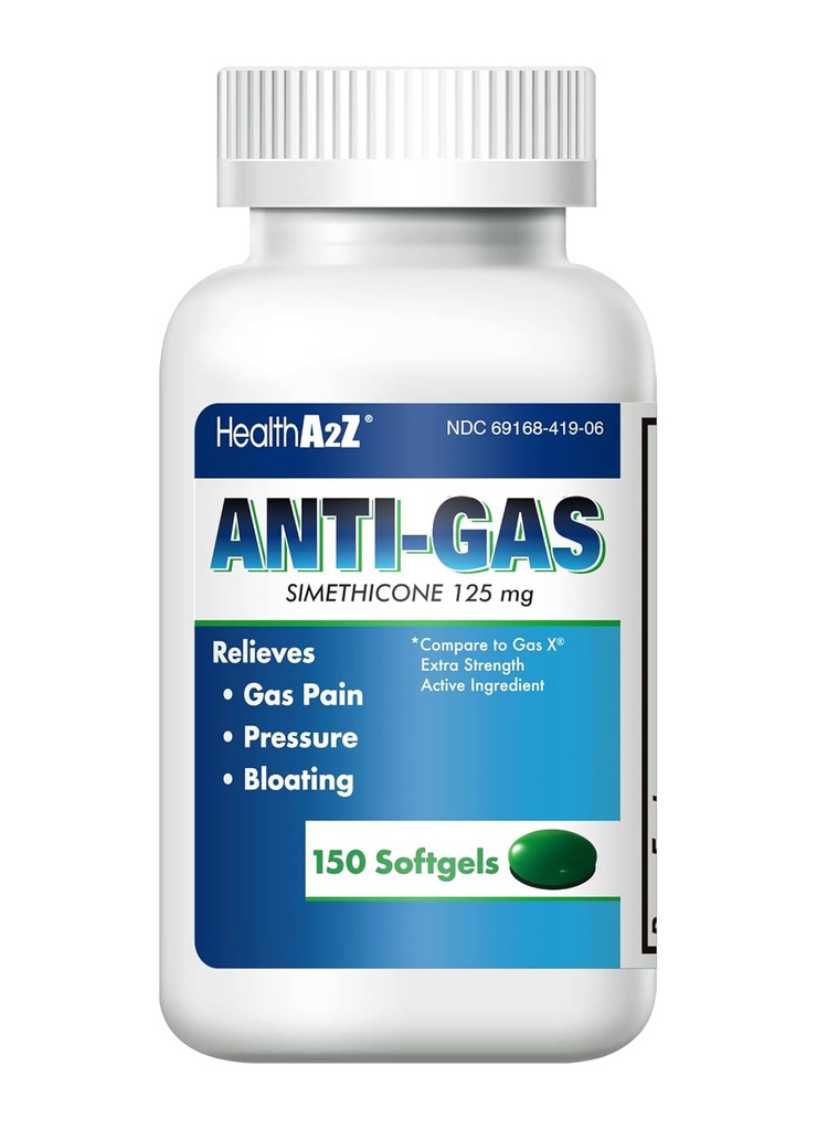 HealthA2Z® Gas Relief Simeticone 