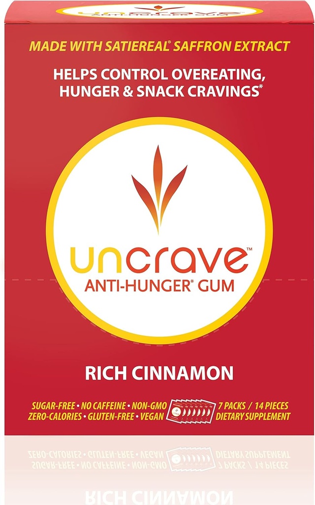 UNCRAVE Gum - Infunded s 100% čistým extraktom zo šafranu 