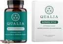 Qualia Life Sciences Bundle Qualia Mitochondria+ & Qualia Senolytic, Starnutie Doplnky, ktoré podporujú optimálne bunkové opravy a omladenie