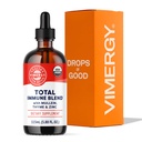 Vimergy Total Immune Blend* Liquid Supplement, 57 Slúži rýchle-Absorbing Immune Support 