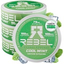 Nootropic Energy Caffeine Pouches • 100 mg kofeín • Alpha GPC • Huperzine A & Essential Vitamíny • Bez cukru • Kokosové vlákna technológie • Cool Mincovňa chuť • 15 Puchy na plechovku (Pack of 4)