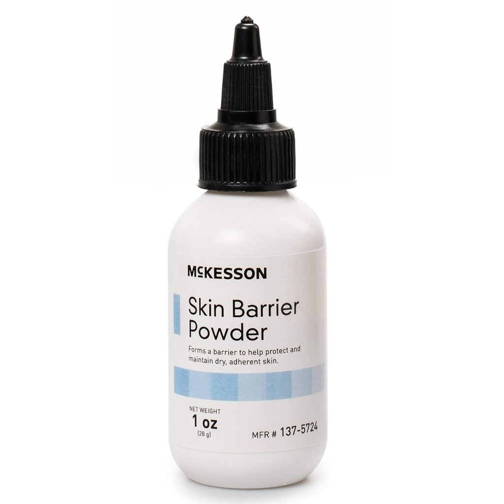 McKesson kožný bariérový prášok, chrániť a udržiavať suchú adekvátnu pokožku, 1 oz, 1 počet