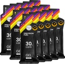 Precision Fuel 30 Energy Gels - Mierne, neutrálna chuť bežiace gély pre vytrvalosť športovcov, 30 g karbohydrátu, ľahko-na-digestný, ideálny pre beh a dlhotrvajúce športy (Stock of 15)