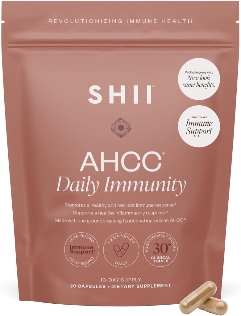 SHII AHCC Daily Immunition, 10-Days Supply 