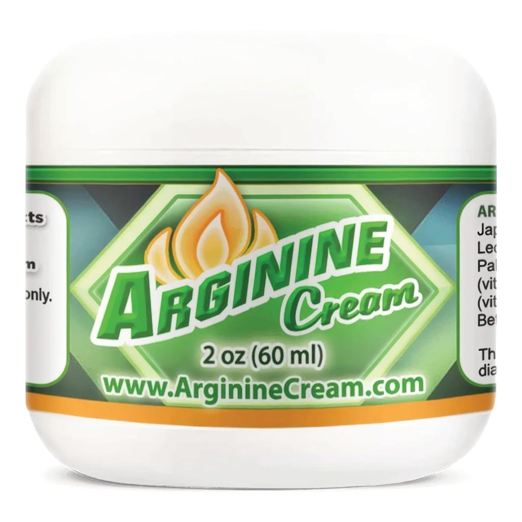 Arginín krém - 2 oz - L-arginín Oxid dusnatý doplnok pre mužov a ženy - nevoňavé