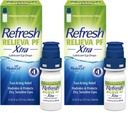 Refresh RELEVA PF Xtra Conservative-free umelé slzy Očné kvapky Lubricant, 2x0,33 fl oz (20 ml), 2 Počet