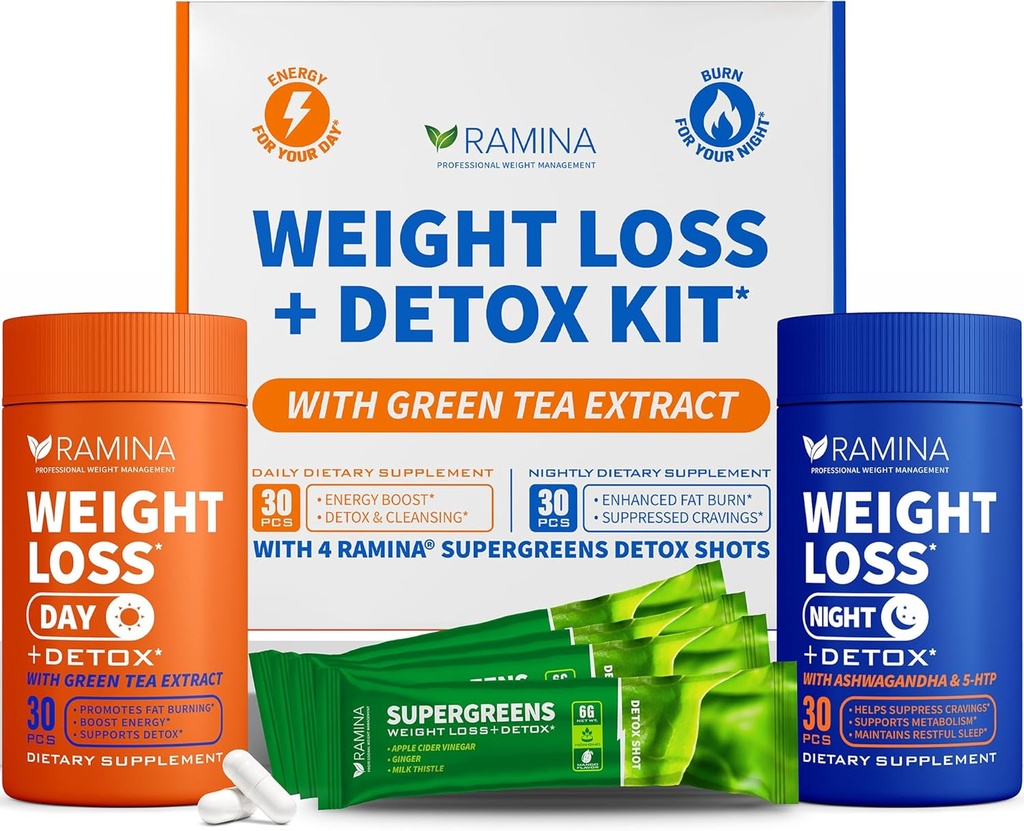 Ultimate Chudnutie Kit 30 Day & Nighttime Detox Shots 