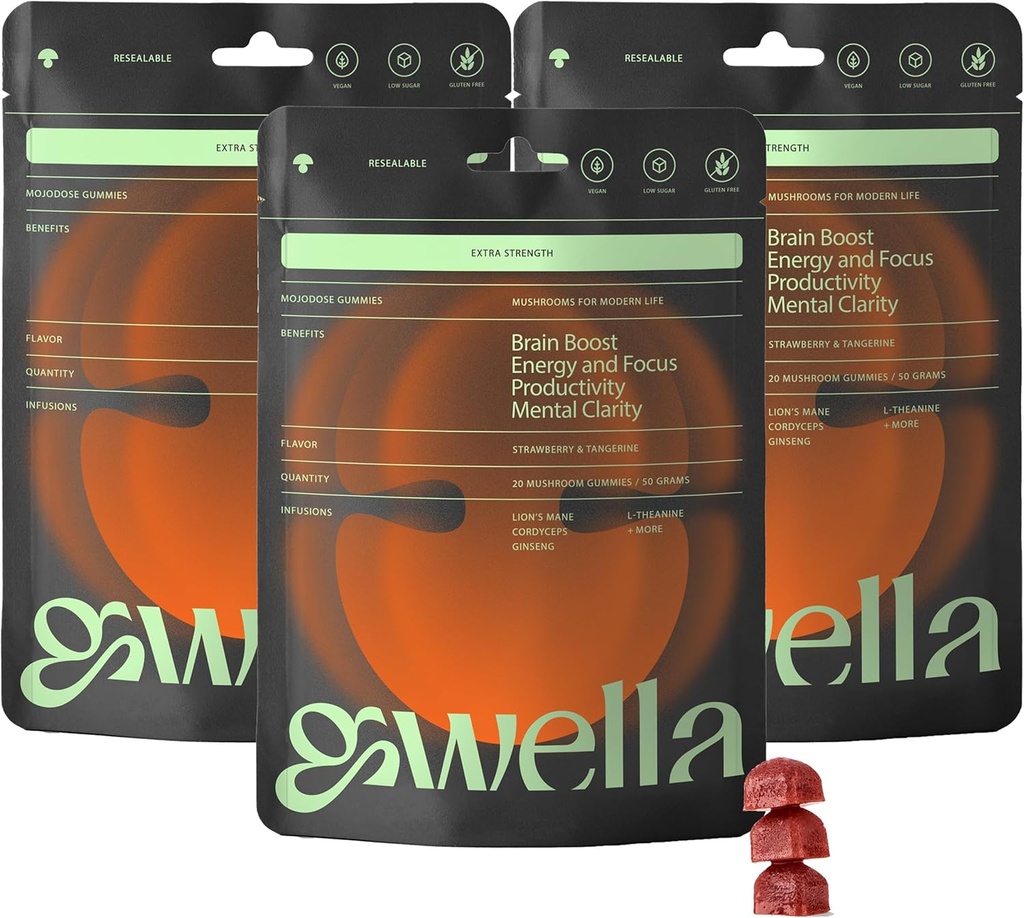 Gwella Focus Gummies s Lion
