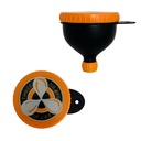 Aktívny životný štýl Funnel, Najlepšie Protein Supplement Funnels pre pred a po tréningu Doplnky, Vyplňte N Go, Vhodné fľaše pre kvapaliny (1, 230ML)