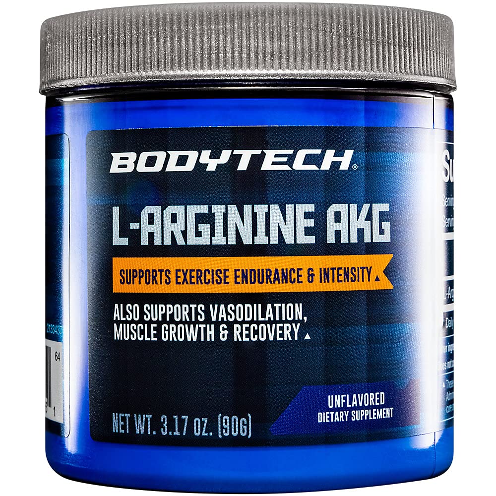 KAROSÉRIA L-arginín AKG 3000MG - podporuje vytrvalosť a intenzitu cvičenia, rast a zotavenie svalov, vazodilatáciu, oxid dusnatý (3.17 Powder Ounce)