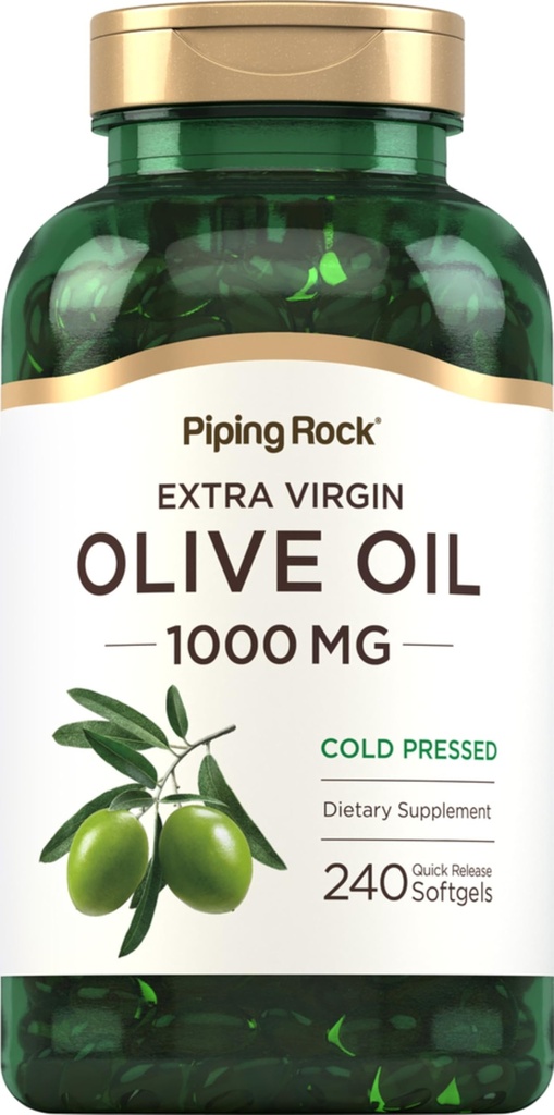 Piping Rock Olive Oil Softgel Kapsule 