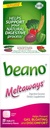 Beano Meltaways, Gas Prevention & Digestive Enzyme Supplement, Jahodová chuť, 15 Počet