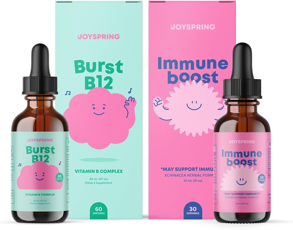 JoySpring Liquid B komplex a imunitné kvapky pre deti