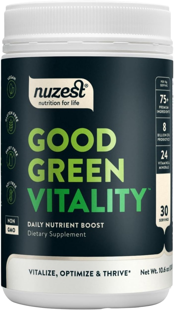 Nuzest Greens Powder Good Green Vitality 