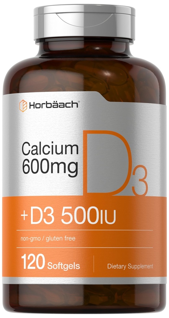 Horbäach kalcium doplnok s vitamínom D3 