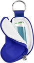 Beautyflier Astma Inhaler Case Holder Travel Handy Mini Bag pre dospelých a deti, Nezahŕňa inhalátor (modrá)