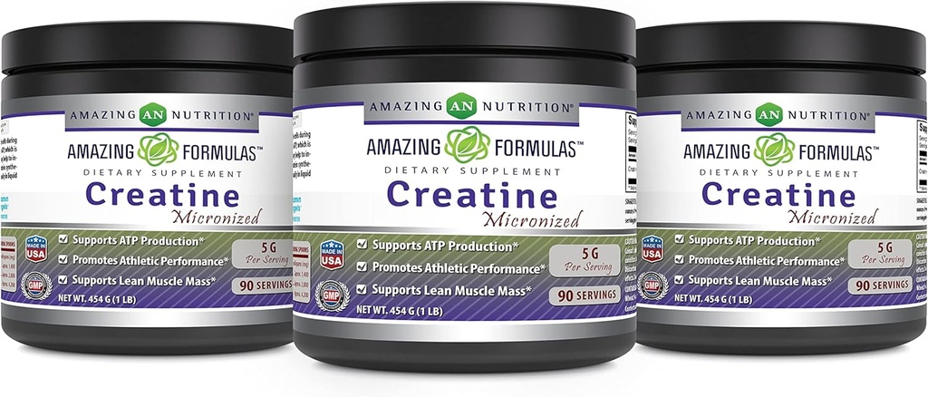 Amazing Formules Micronized Creatin monohydrate Supplement 