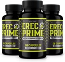 Rize laboratóriá (Pack of 3 Erec Prime Pills for Men, High Performance Formula, All-Natural Support for Peak Performance & Celkové zdravie, Oficiálne recenzie (180 Kapsule)