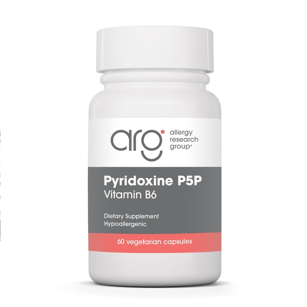 Pyridoxín P5P doplnok - aktívny vitamín B6 275mg, pyridoxálny 5-fosfát, podpora metabolizmu, hypoalergénne, vegetariánske kapsuly - 60 grófov